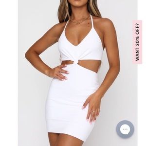 Whitefox Dream Team Mini Dress White